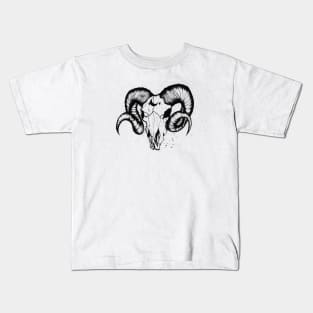 Goat Skull Kids T-Shirt